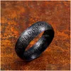 バンドリングステンレススチールファッションスタイルリング男性ダブルレタールーン語Odin Norse Amet Retro Rings Jewelry Drop Delivery Dhgarden Otput