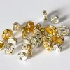 100st Lot Alloy Crystal Round Beads Spacers Pärlor 6mm 8mm 10mm Guld Silver Löst pärlor för halsband Armbandsmyckesfynd 245Y