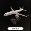 Diecast Model Schaal 1 400 Metalen Vliegtuig Replica Panama Copa B737 Latin Airlines Boeing Vliegtuigen Luchtvaart Collectible Miniatuur 231027