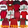 Ronaldo retro piłka nożna 1966 1972 1998 1999 2012 2002 2004 2004 20 Rui Costa Figo Nani Classic koszulki piłkarskie Camisetas de Futbol Portugal Vintage