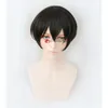 Catsuit Costumes Högkvalitativ Matsuno Chifuyu Cosplay Black Grey Ombre Anime Revengers Tokyo Manji Heat Resistant Hair + Wig Cap