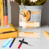 Väggklockor Transparent akryl Dry Erase Board Planner Anti Slip Scratch Resistant Calendar Organisera perfekt ditt dagliga liv