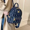 Текстурная маленькая сумка 2024, новый дизайнерский женский рюкзак, осенне-зимний универсальный рюкзак для отдыха и путешествий, кошельки Outlet