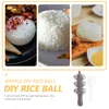 Dinnerware Sets Machine Rice Ball Mold Baby Tuile Molds Silicone DIY Stainless Steel Bento Making