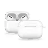 Pour Airpods Pro 2 2e génération Airpod 3 pros accessoires pour écouteurs solide housse de protection en silicone TPU pour écouteurs étui de chargement sans fil antichoc