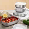 Essgeschirr-Edelstahl, versiegelte Lunchbox, Crisper-Kühlschrank, spezieller Aufbewahrungs-Picknickbehälter, Bento