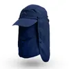 Ball Caps Multifunctioneel Opvouwbaar Sneldrogend Waterdichte Hoed UV-bescherming Buiten Honkbal voor Mannen Kamperen Gezicht Nekbescherming Zonnekap 231027