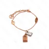 Classic Womens Pendant Bracelet Designer Bracelet For Women Luxury Chain Bracelet High Quality Stainless Steel Jewelry Christmas Gift