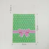 Gift Wrap Bow Cookie Packing Bag Biscuit Storage Pouch Self-adhesive Plastic OPP Bags Wedding Birthday 8x10cm