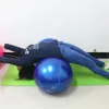 Balles de yoga Épaississement Capsule Pilates Ball Massage Rééducation Formation Fitness Cacahuète avec équipement de pompe 50x100cm 231027