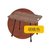 Camp Furniture Outdoor Portable Wooden Folding Table Wine Rack For Camping Picnic Travel Foldable Fruit Glass Holder