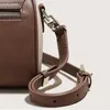 Evening Bags CrossBody Bag For Women High Grade Feel Women's Cylinder Shoulder Hangbag Cowhide Leather Ladies' Small Pillow