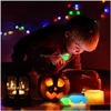 Nieuwigheidsspellen Led-oplichtend 3D-geprint speelgoedmes Glow In The Dark Lichtgevende plastic raapspeelgoed Zintuiglijke wortel Decompressie Push-kaart R Dhvlu