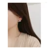 Hoop Earrings Creative Design From Japan And South Korea Detachable Floating Pearls Elegant Gentle Temperament 925 Silver Needles