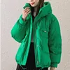 Women's Trench Coats Autumn And Winter Down Jacket South Korea Fashionable Loose Cotton Padded Thickened Warm