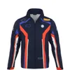 Moto -fans 2023 kostymjacka Spring och Autumn Leisure Hooded Racing Suit anpassad med samma stycke