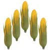 Party Decoration 15 Pcs Fruits Simulation Corn Fake Vegetable Simulated Faux Model Modeling Adornment