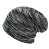 Beanieskull Caps Aetrue Knitte Hat Women Skullies Beanies Men for Men Bonnet Striped暖かい柔らかい女性ウール男性Beanie 231027