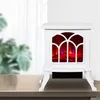 Freestanding Home Heaters Portable Indoor Small 3D Fake Flame Electric Air Heater Home Cast Iron Electric Fireplace