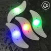 Luci per bici Ruota per bicicletta in plastica Luce per raggi MTB impermeabile per bicicletta bilanciata LED Pneumatico lampeggiante Spia di colore Accessori per biciclette 231027