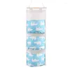 Storage Boxes Pattern Wall Mounted Wardrobe Organizer Sundries Bag Jewelry Hanging Pouch Hang Cosmetics Toys