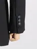 Женские куртки Kri2023, черный, белый цвет, сексуальный сетчатый корсет с деталями, костюм, пиджак высокого качества