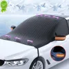 Nova capa magnética do pára-brisas dianteiro do carro neve protetor de gelo sombra de sol à prova dwaterproof água exterior cobre acessórios automóveis