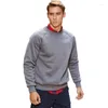 Hoodies masculinos mrmt 2023 marca outono sweatshirts impressão em torno do pescoço pulôver para masculino puro-cor lazer moletom casaco