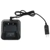 Talkie-walkie hthl-walkie chargeur de batterie USB câble de chargement de remplacement pour Baofeng UV-5R UV-5RE DM-5R Radio bidirectionnelle