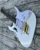 불규칙한 일렉트릭 기타 알더 바디 골드 더블 쉐이크 수입 나무와 페인트, 재고 빠른 배송으로 반짝이