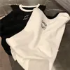 Broderi stickor toppar kvinnor botten skjortor mode casual hoodie långärmad tröja för dam