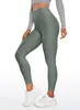 Active Pants CRZ YOGA Womens Thermal Fleece Lined Leggings 25'' - Winter Warm Thick Soft High Waisted Workout Hiking Tights
