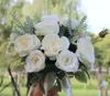 Fleurs de mariage Bouquets de mariée femmes fleur artificielle Studio Po Simulation tenant