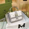 حية البث المباشر Miraclekira Niche Flower Bag Women New Crossbody Small Square