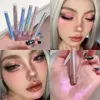 Shiny Green Eyeliner Eyeshadow Waterproof Diamond Blue Pink Color Glitter Sequins Eyeliner Eye Shadow Makeup Beauty Cosmetics