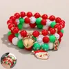 Charm Bracelets Bohemian Stretch Beads for Women Christmas Multilayered Stackable Bracelet Set Girls Multicolor Jewelry Gift 231027