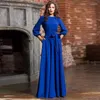 Casual Dresses Elegant Women Corset Party Dress Sexy Vintage Fashion Lantern Long Sleeve O Neck High Waist Lace Up Folds Floor Length