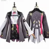 Costumes d'anime Honkai Star Rail jeu Kaa Cosplay venez Version broderie ensemble complet Kaa Cosplay perruque Cosplay venez tenue uniforme Kaa L231027