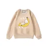 Designer 100% Cotton Hoodies Luxurys Cute Baby Sweatshirts Kids Winter Clothes Letter Long Sleeve Sweater Boys Girl Sweatshirt CYD23102306