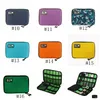 Сумка-органайзер для кабеля, сумки для электронных аксессуаров для путешествий, наушники с жестким диском, USB-флешки, сумки для хранения, 16 цветов