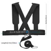 Motståndsband 2st Viktbärande supporter Belt Professional Running Training Assist Band Equipment Vest Strap for Gym