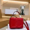 Tasarımcılar Kadınlar İçin Torba 7a Yüksek Kaliteli Çanta Messenger Çantaları Orijinal Deri Zarif Kadın Omuz Crossbody Bag Deri Parıltılı Çanta Trendy