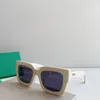 أزياء جديدة مصممة للعلامة التجارية الفاخرة نظارة شمسية مربعة نساء 1212 Verange Acetate Ladies امرأة جيدة الجودة نظارات الشمس Gafas de Sol Beach Style