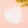 Party Favor Blank Heart Shaped Sublimation Puzzles Perle Jigsaw Mariage Anniversaire Saint Valentin Cadeau LX9338