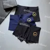 Brevtryckt Mens Underpants Brand Designer Män underkläder Boxare Bekväma casual boxare