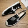 Dress Shoes Coslony Men Casual Loafers Classic Flat Embroidered Tiger Letter Printing Slip On Footwear Male Plimsolls 231026