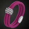 Bracelet Zlxgirl bijoux marque cubique Zircon bracelet et bracelet femmes beaux cadeaux de noël imitation cuir bracelet accessoires 231027
