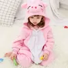 Pijamas Kigurumi Onesie, pijamas para niños, unicornio para niños, pijamas de punto, ropa de dormir para bebés, mono de animales para niños y niñas, ropa de manga larga 231027