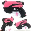 Game Angels Revolvers toy Gun Prop 1:1 Cosplay Safety PU Gift Outdoor Toy Rubber Soldier Pink DVA Tracer No Shooting
