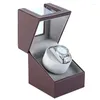 Oglądaj pudełka Handmand Single Nider dla automatycznych zegarków pudełko USB ładowanie 1 0